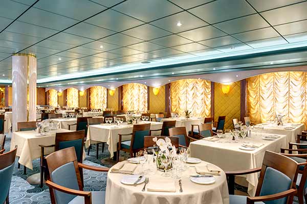 Middle East Cruise MSC OPERA from Dubai Dining