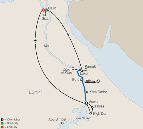 Egyptian Escape With Nile Cruise Packages Egyptian Escape With Nile Cruise Packages
