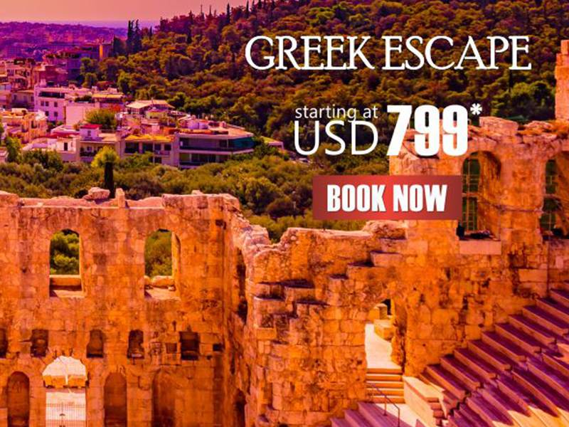 Greek Escape Packages  Mercury Travels