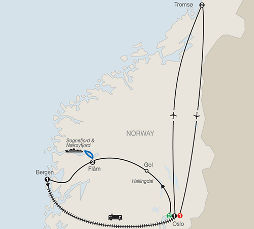Norwegian Fjords Escape With Northern Lights Packages Norwegian Fjords Escape With Northern Lights Packages